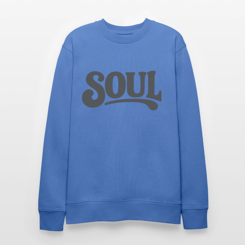 All About Soul, Ekologisk sweatshirt CHANGER unisex från Stanley/Stella - blå