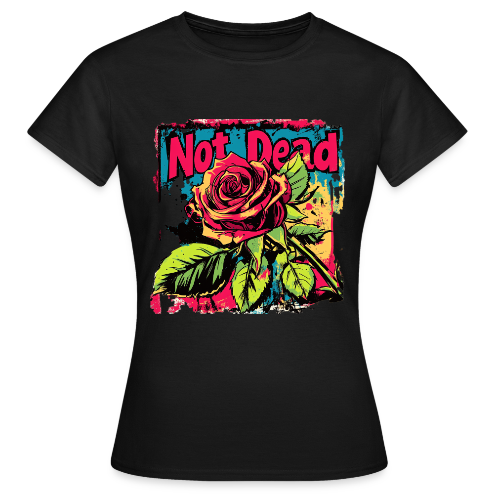 Den Eviga Rosen, T-shirt dam - svart