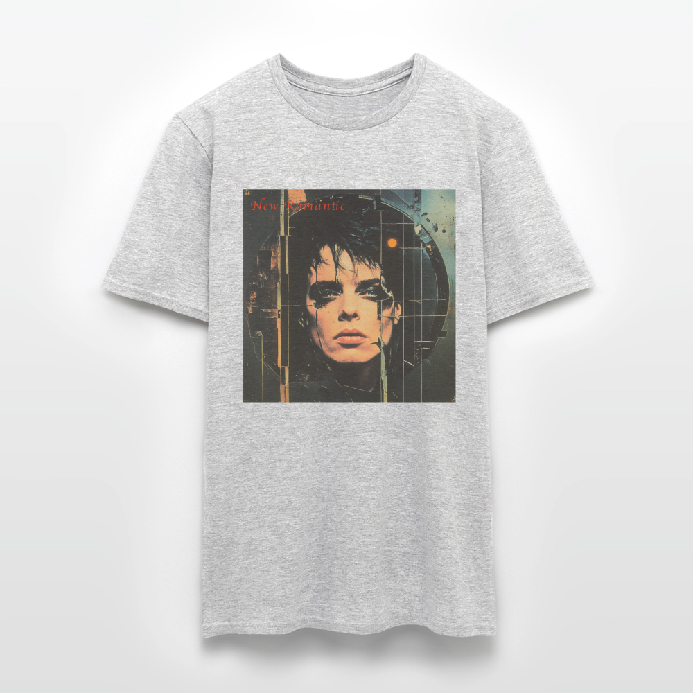 New Romance, T-shirt herr - gråmelerad