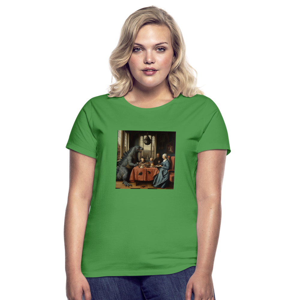 Familjens Fest med Gäst, T-shirt dam - kellygrön