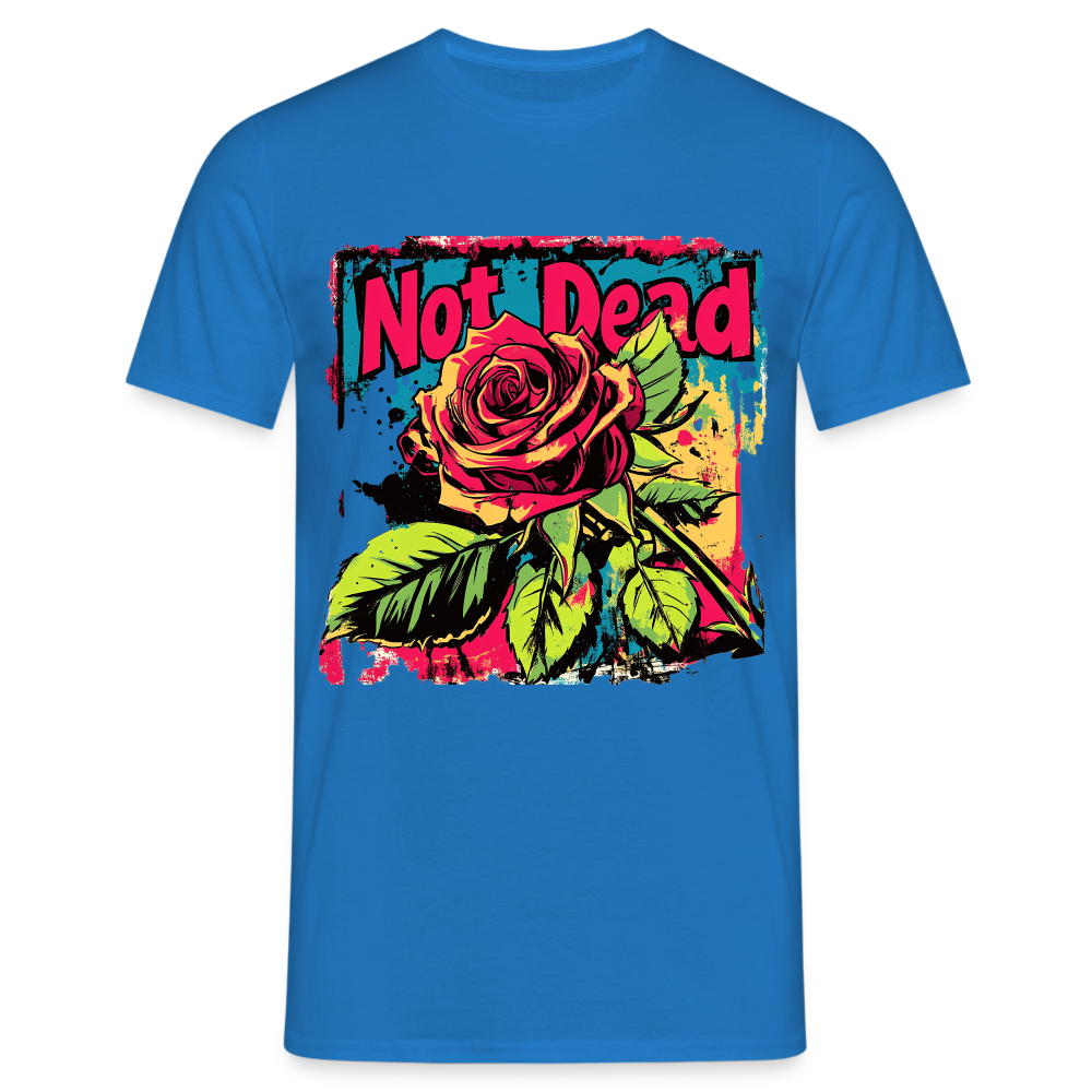 Den Eviga Rosen, T-shirt herr - kungsblå
