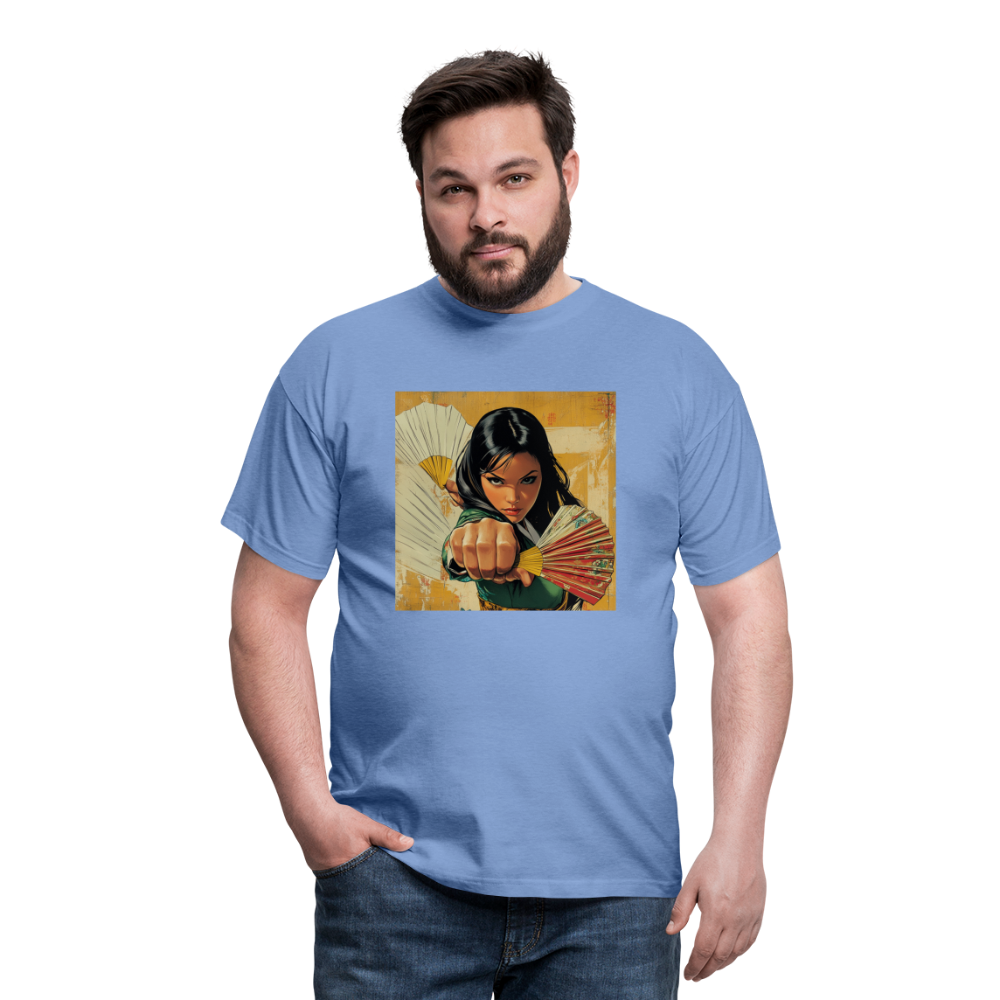 Blå Lotus, T-shirt herr - carolina blue