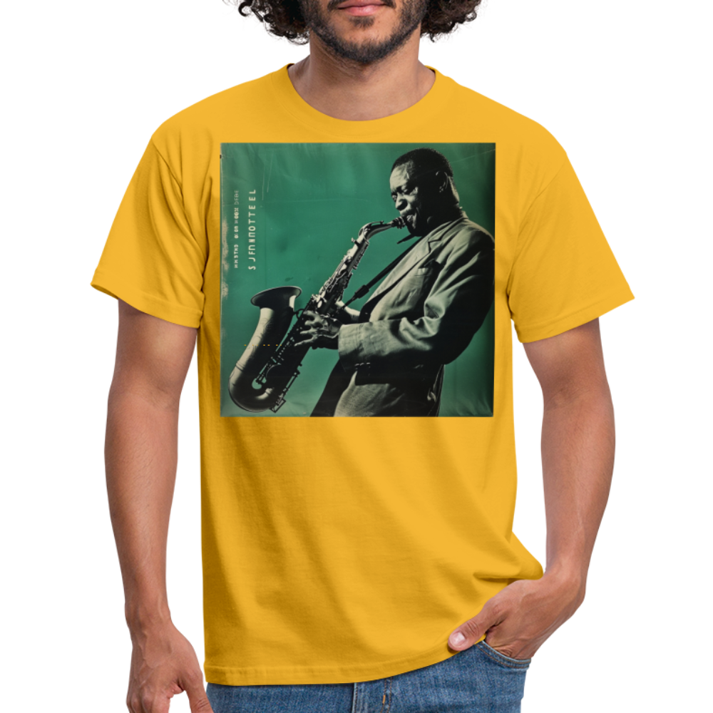 Nattens Toner i New York, T-shirt herr - gul