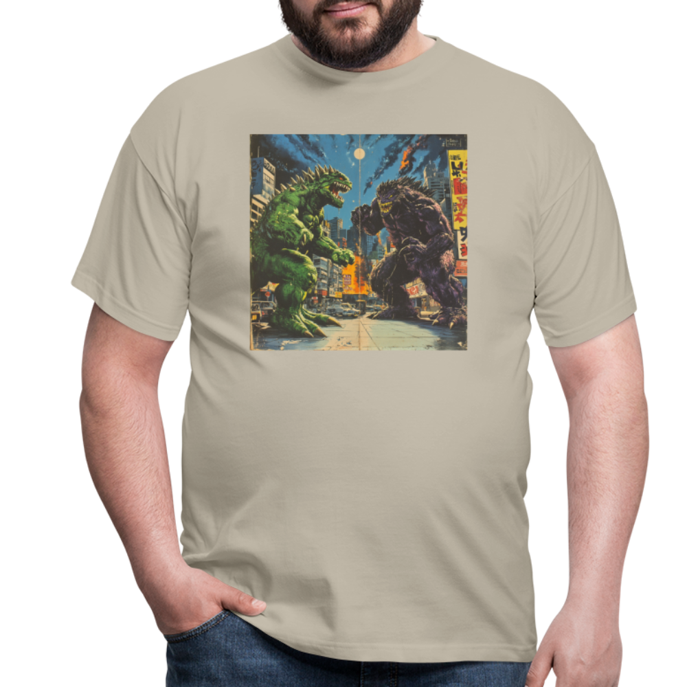 Kampen vid Solnedgången, T-shirt herr - sandbeige