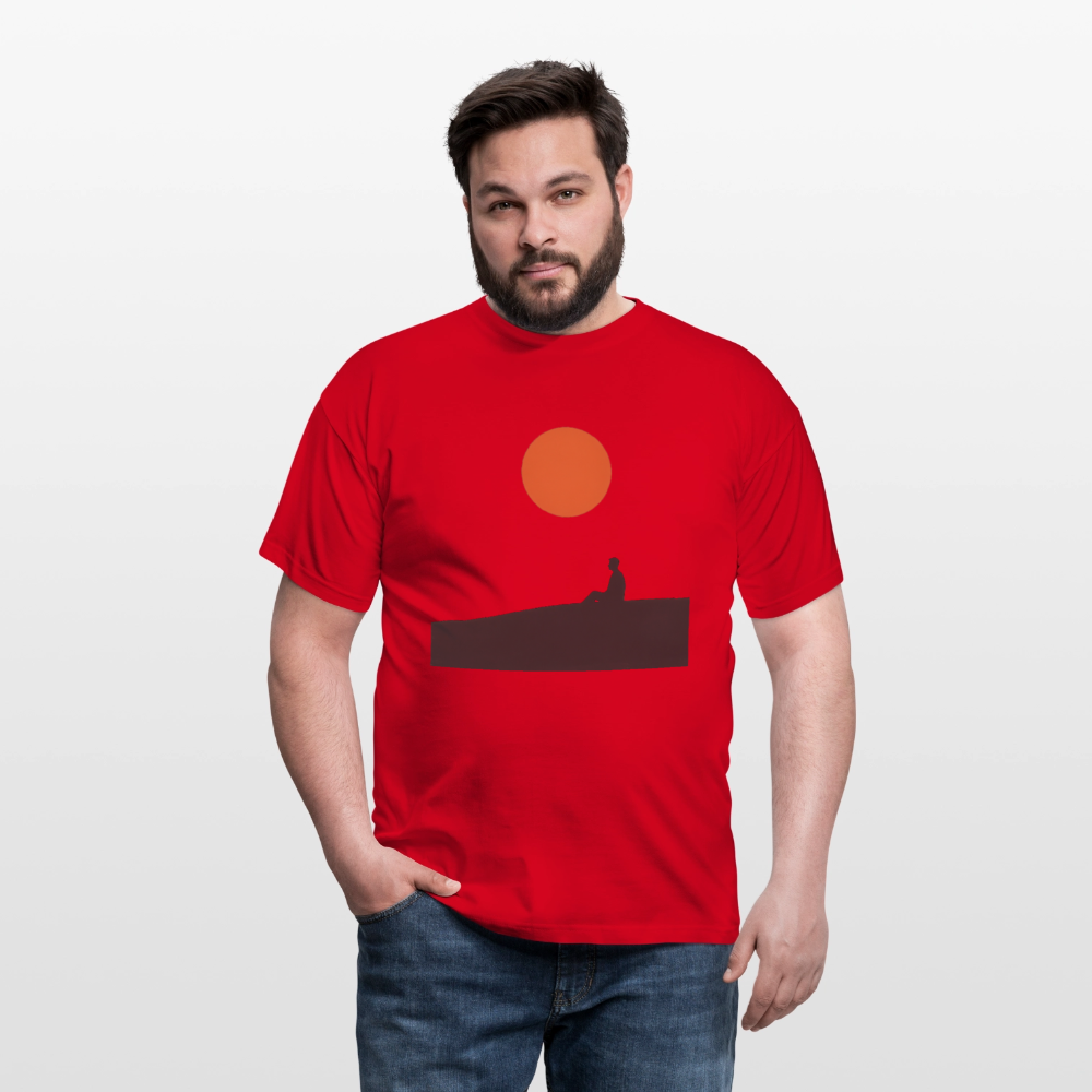 Under the sun, T-shirt unisex - röd