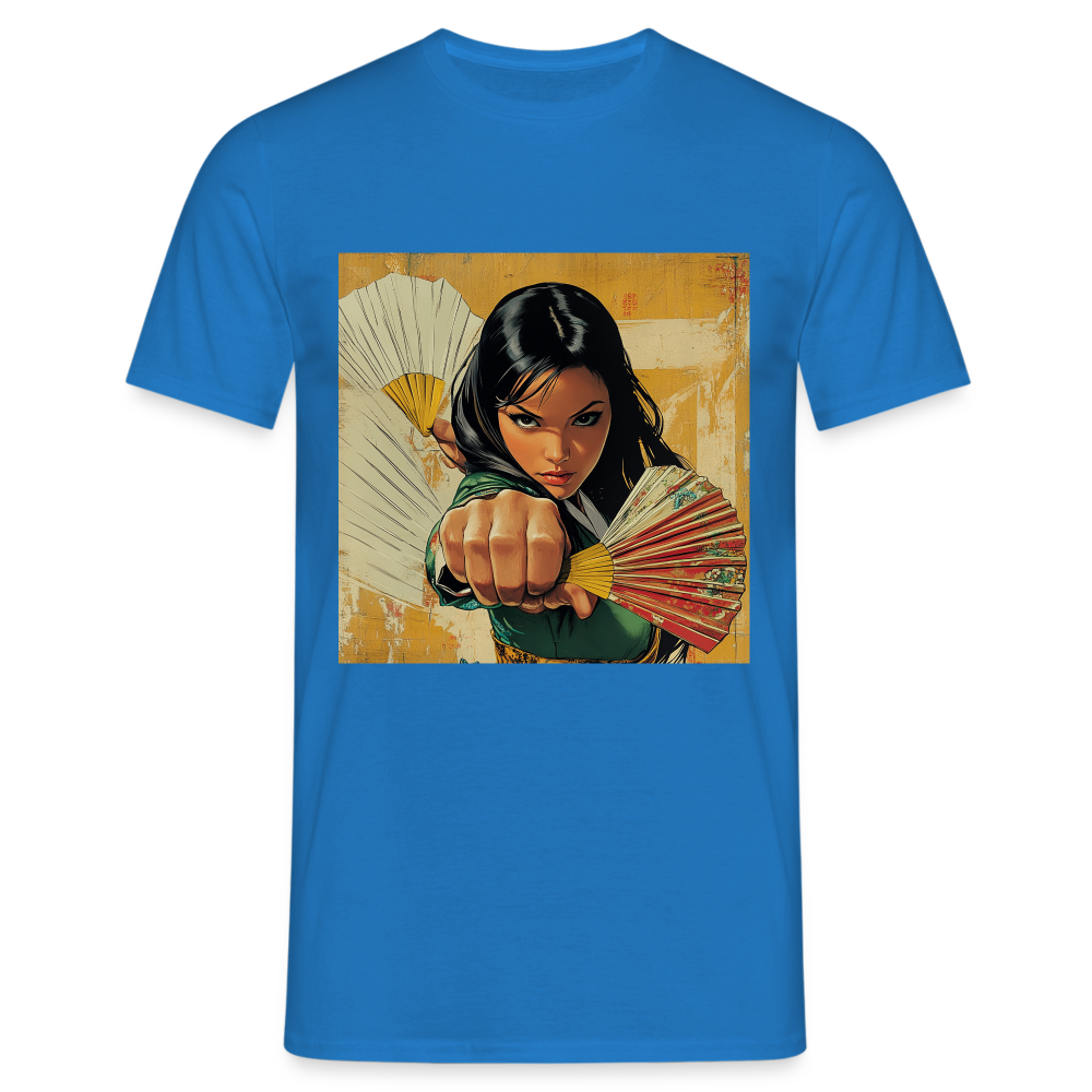 Blå Lotus, T-shirt herr - kungsblå