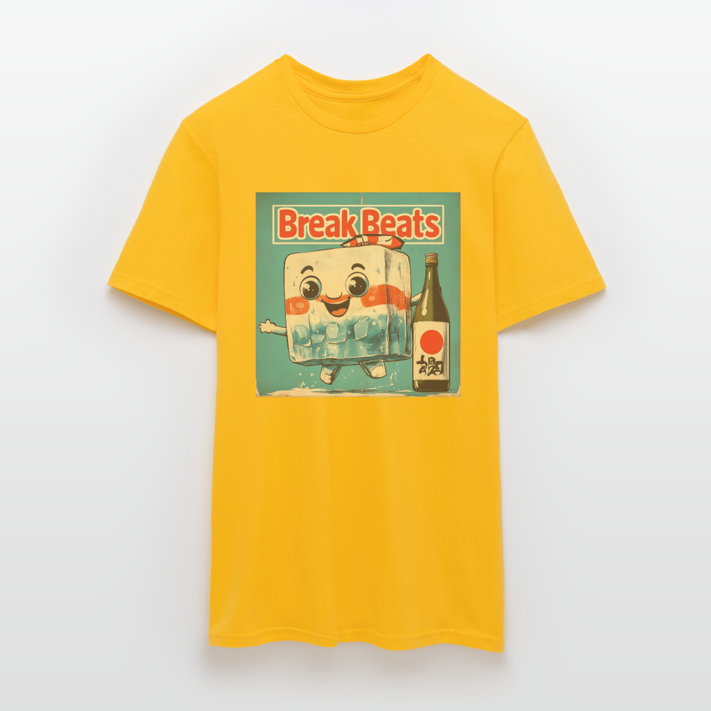 Nippon Break Beats, T-shirt herr - gul
