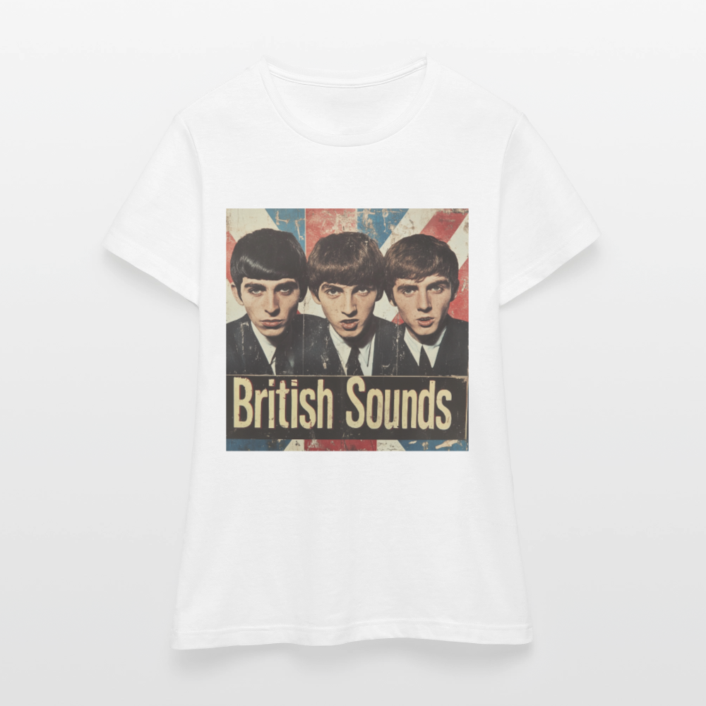 British sounds 1965, T-shirt dam - vit