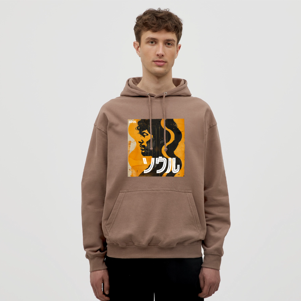 Nippon Grooves, Luvtröja unisex - mocka