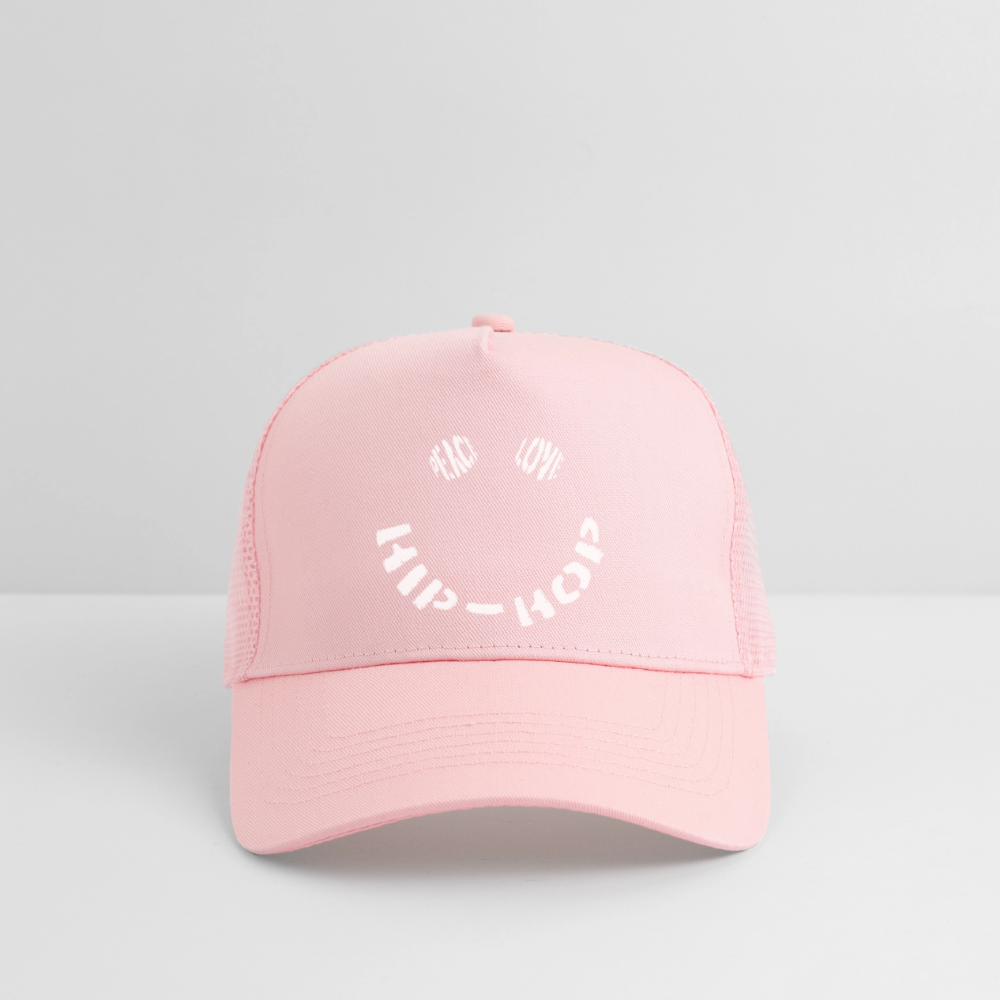 Peace, Love & Hip-Hop, Trucker Cap - ljusrosa