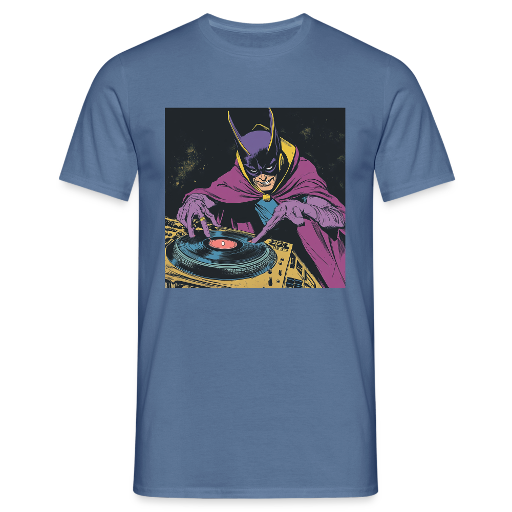 Purple Pulse, T-shirt herr - duvblå