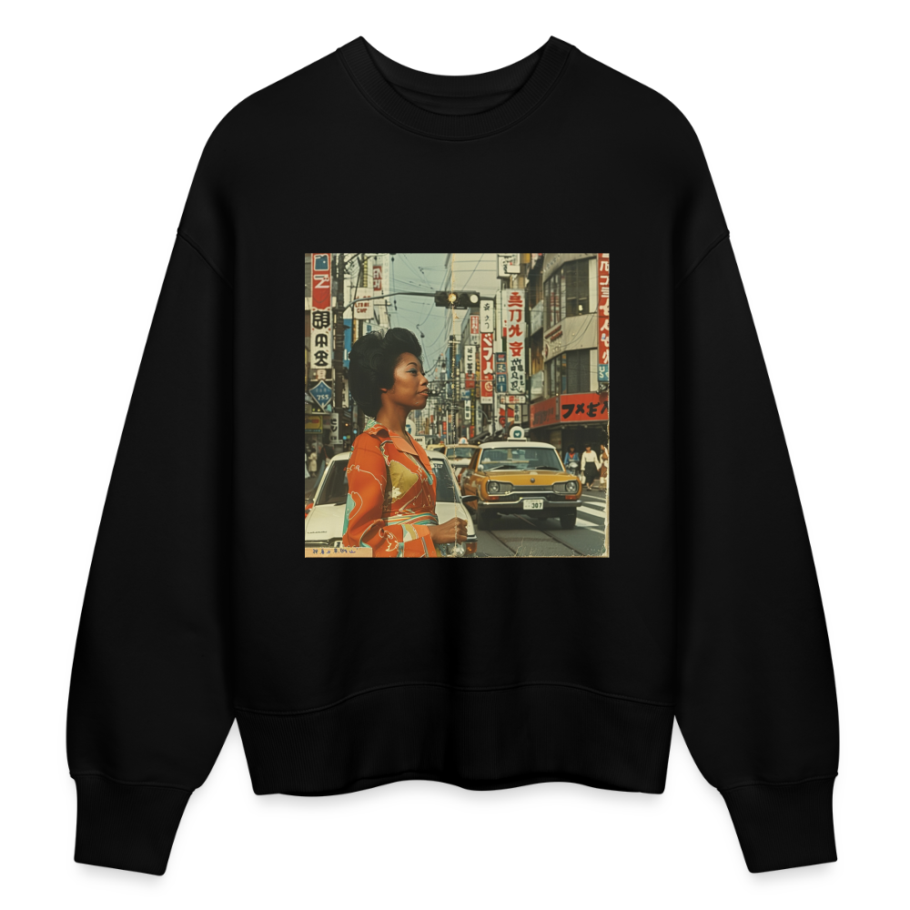 Yumi Sakamoto, Ekologisk oversizetröja RADDER unisex från Stanley/Stella - svart