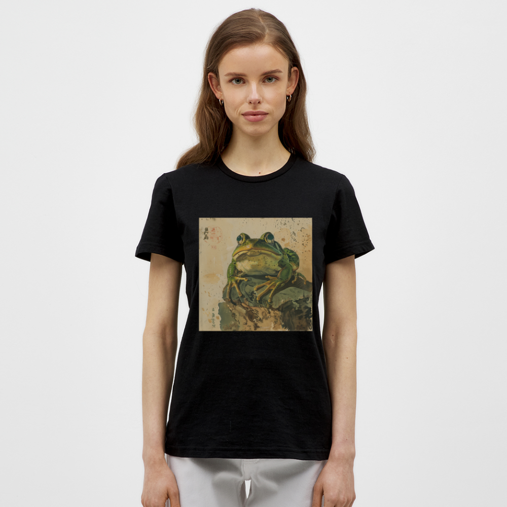 Grodan i Skymningen, T-shirt dam - svart