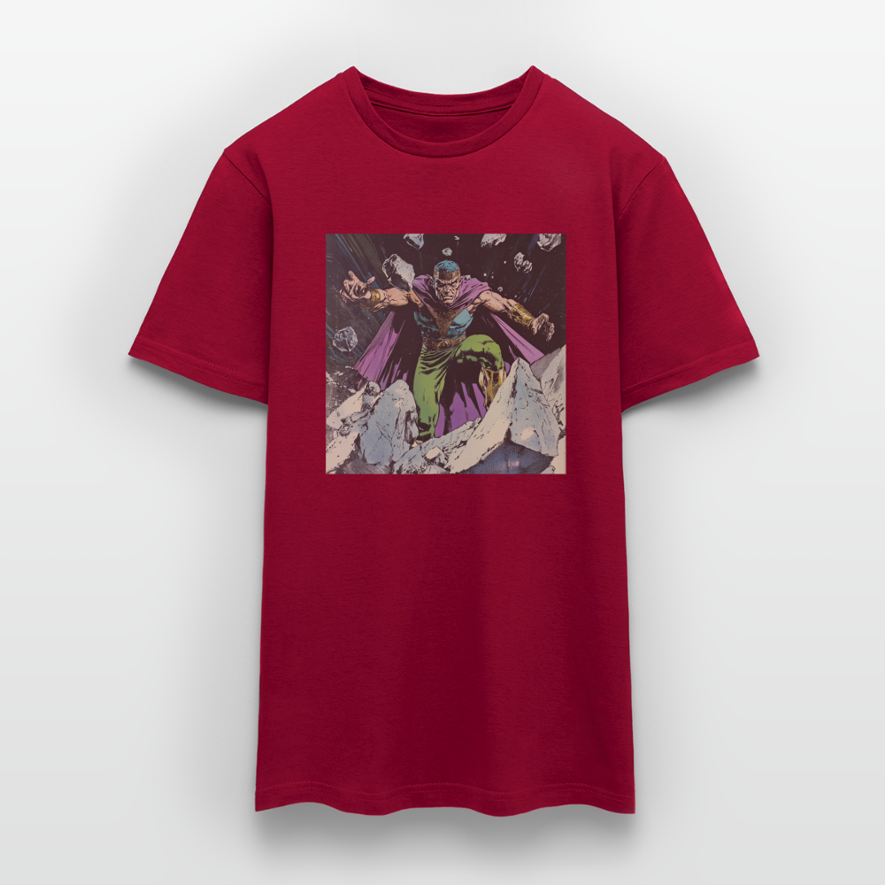 Granitus, T-shirt herr - tegelröd