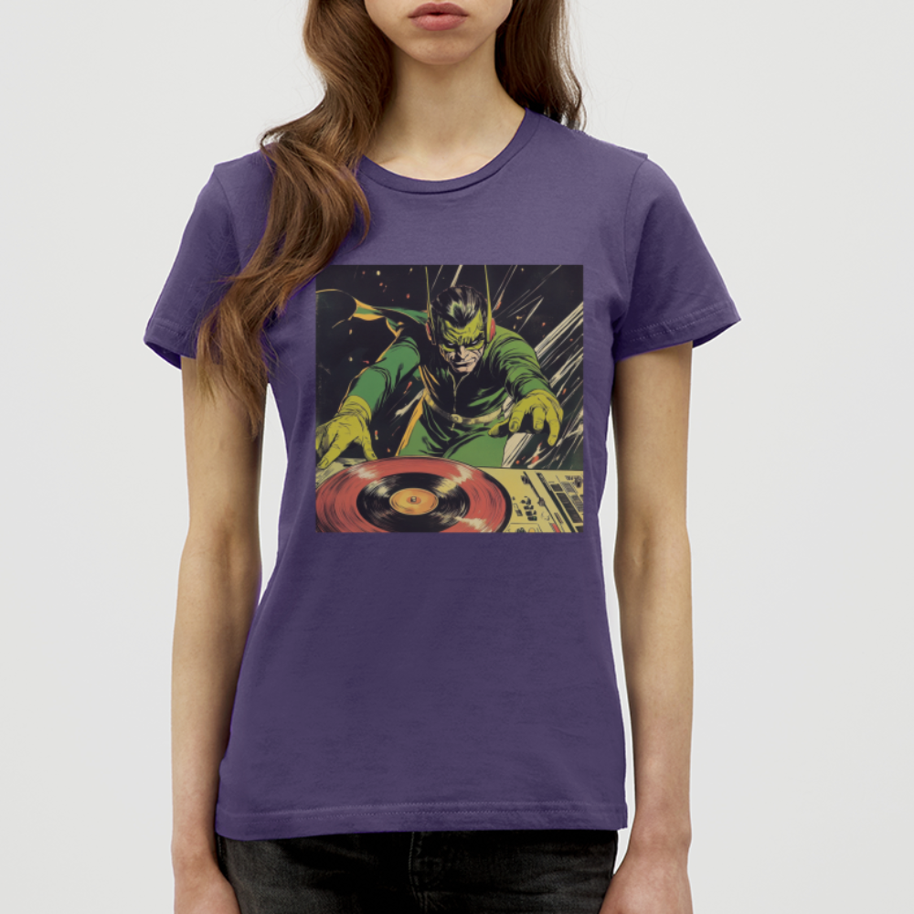 Vibe Venom, T-shirt dam - mörklila