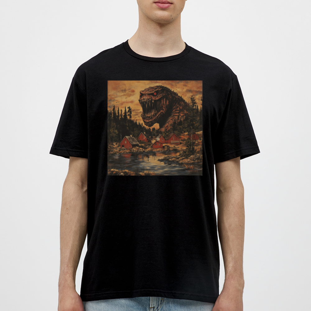 När Draken Vaknade vid Siljan, T-shirt herr - svart