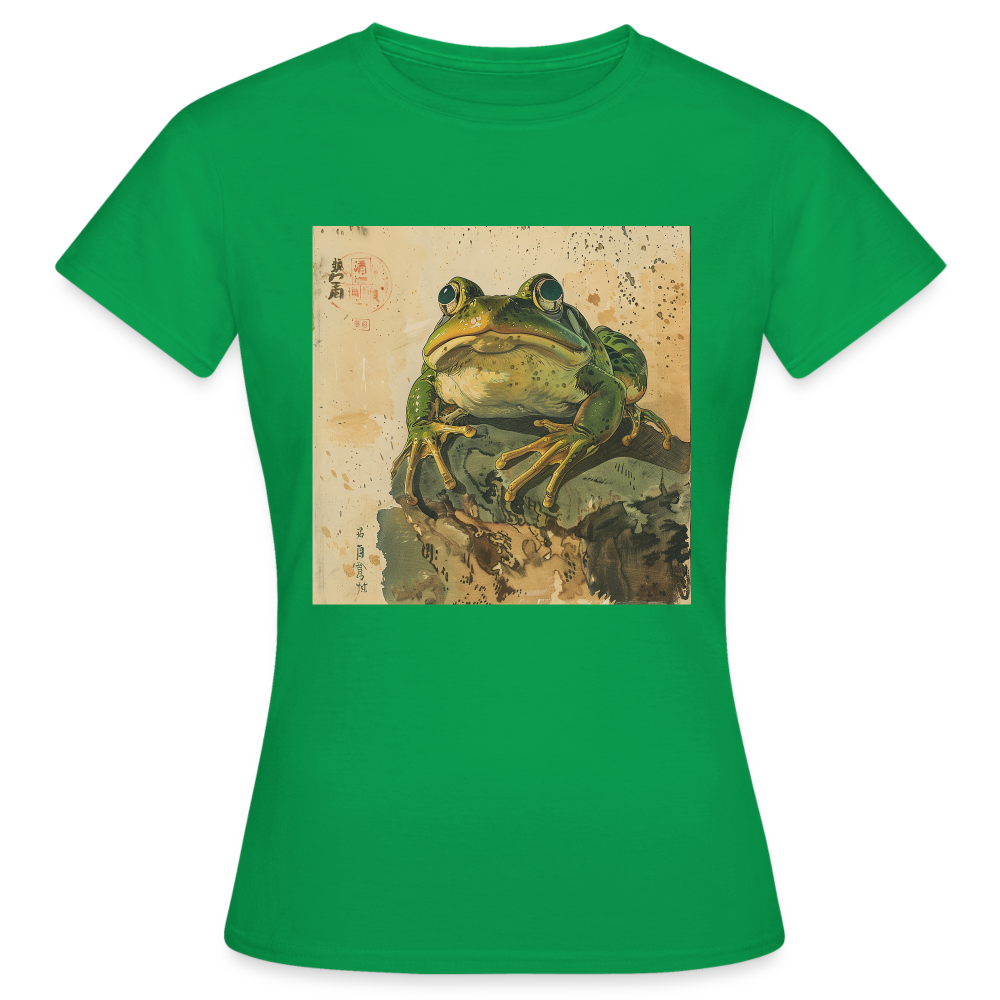Grodan i Skymningen, T-shirt dam - kellygrön