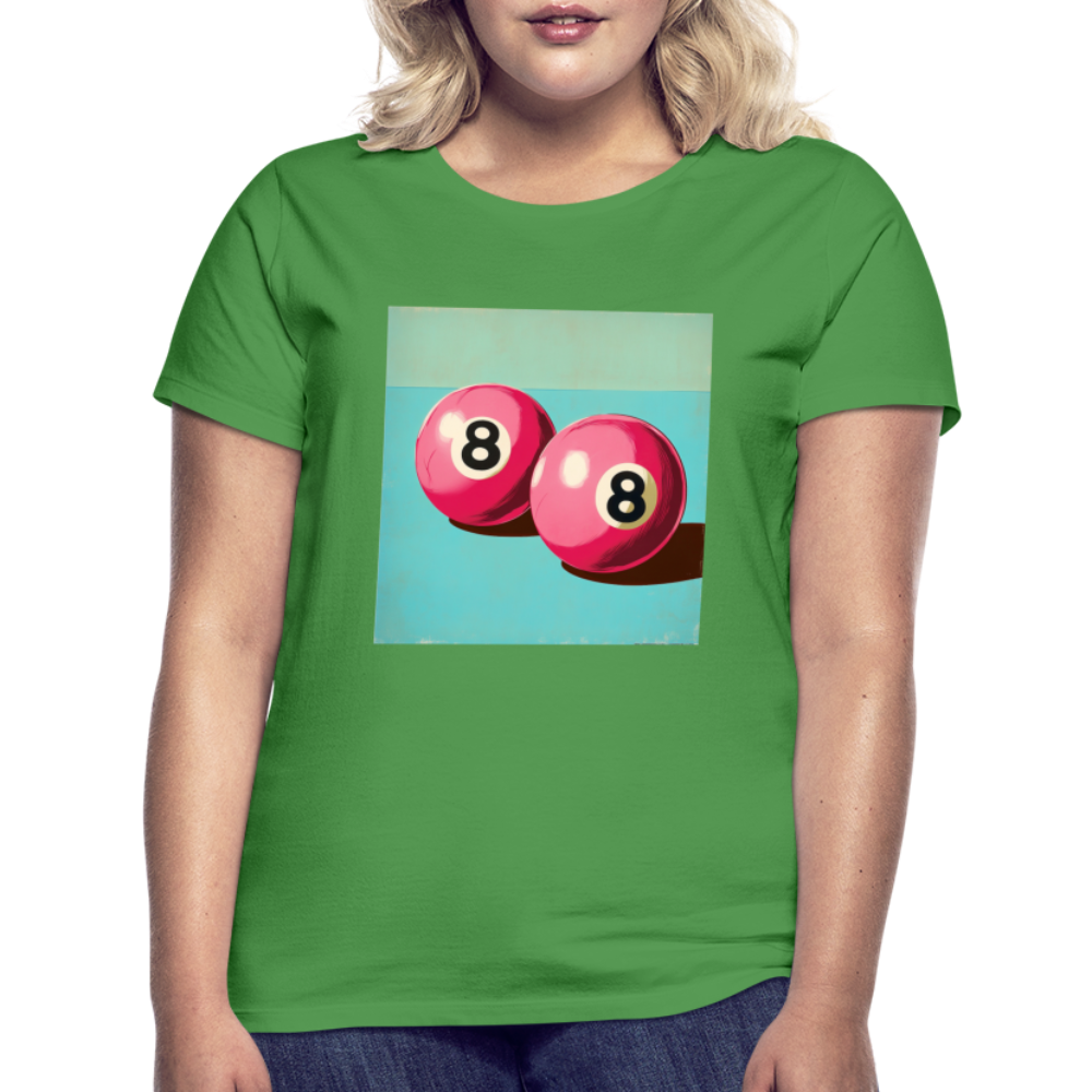 Rosa Rivaler, T-shirt dam - kellygrön