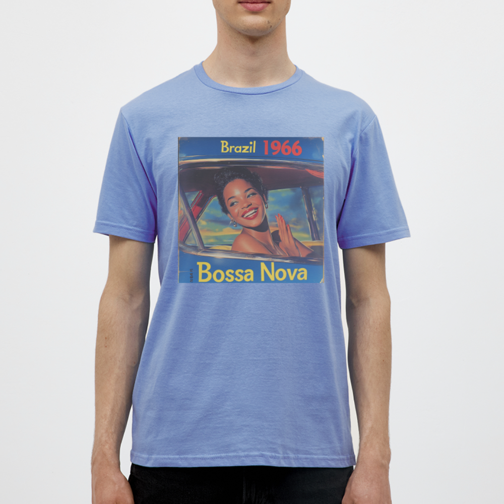 Isabela Costa, brazil 1966, T-shirt herr - carolina blue