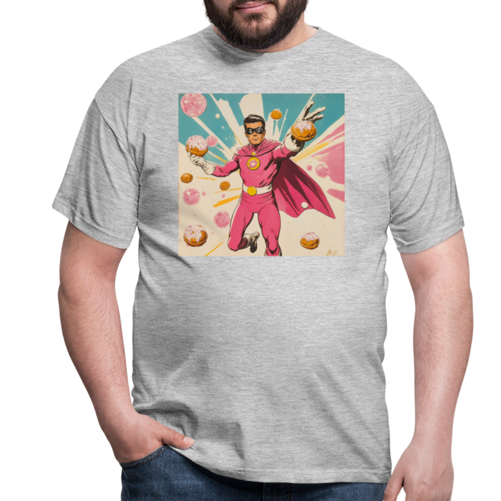 Frosting-Fury, T-shirt herr - gråmelerad