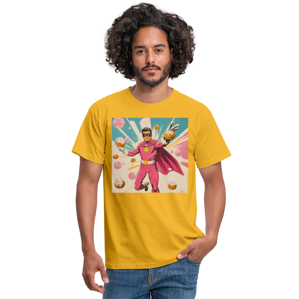 Frosting-Fury, T-shirt herr - gul