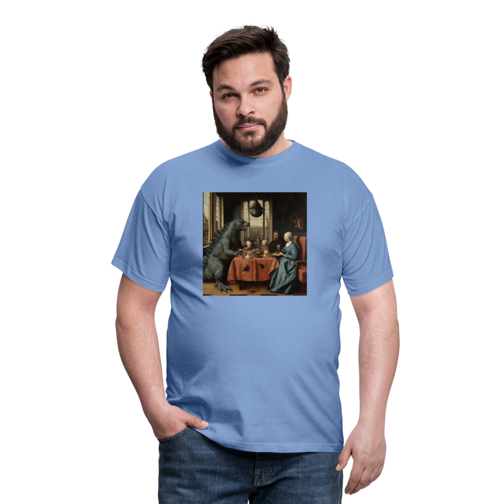 Familjens Fest med Gäst,T-shirt herr - carolina blue