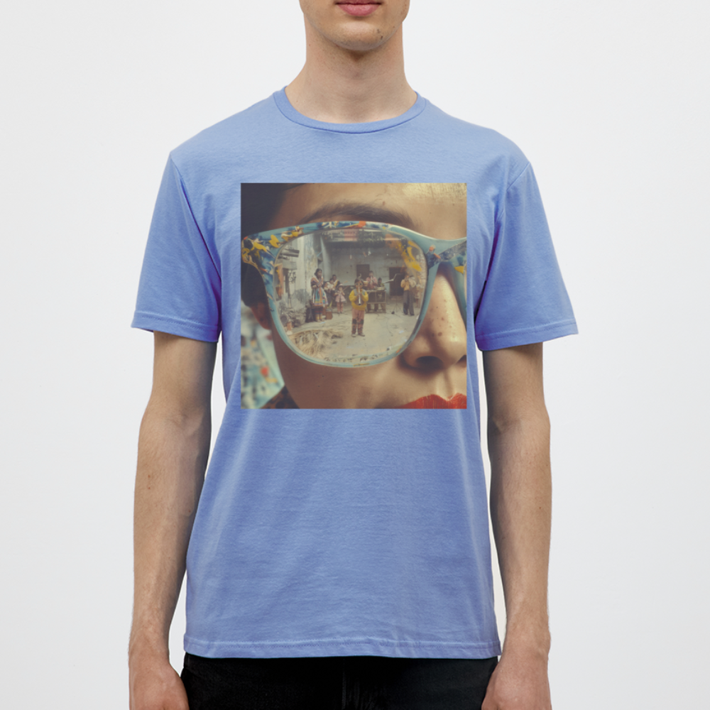 Reflektioner av Anderna, T-shirt herr - carolina blue