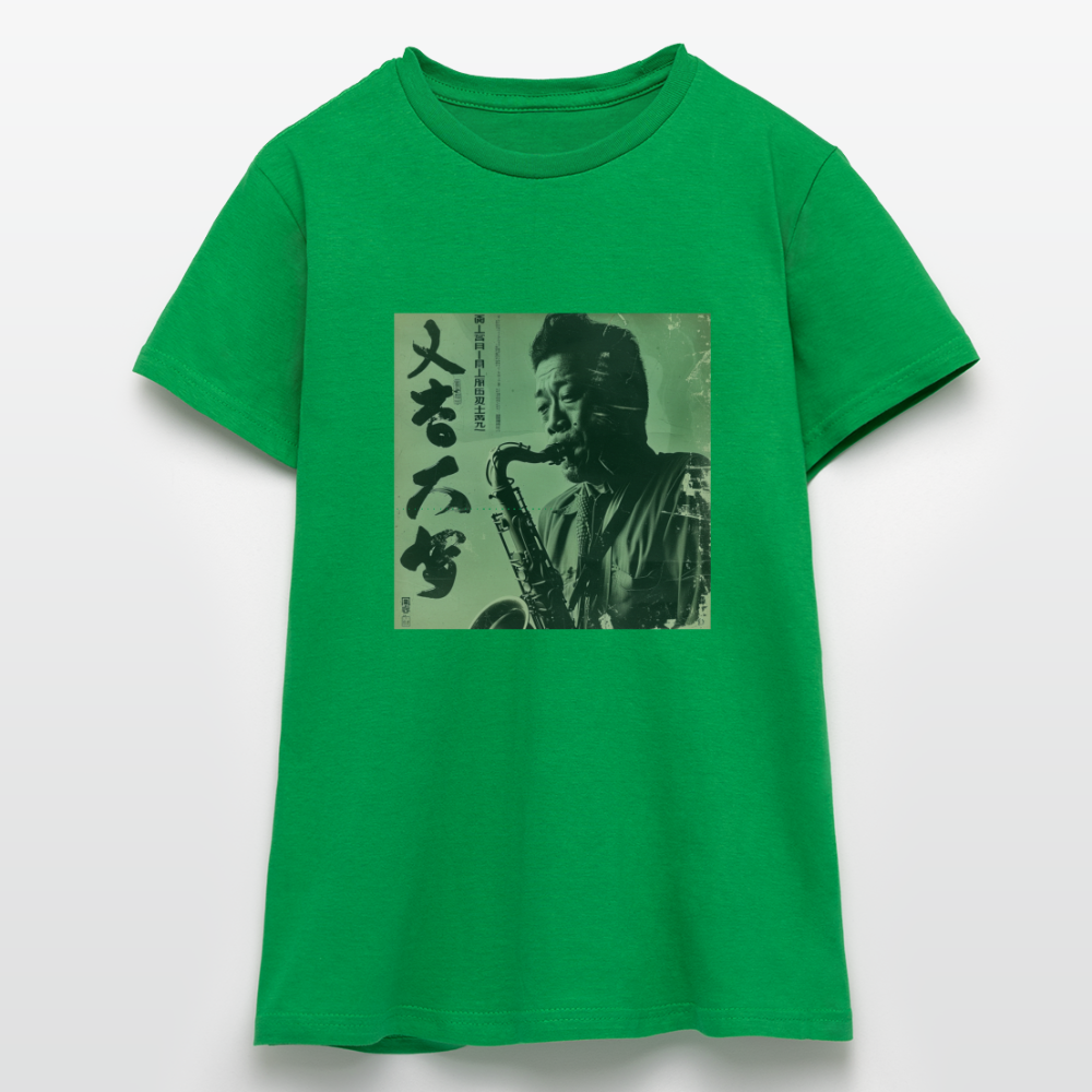 Live Mount Fuji Jazzcafé , T-shirt dam - kellygrön