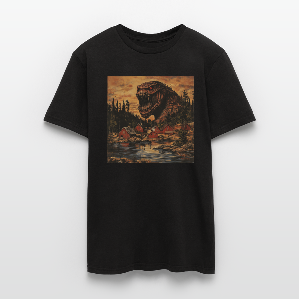 När Draken Vaknade vid Siljan, T-shirt herr - svart