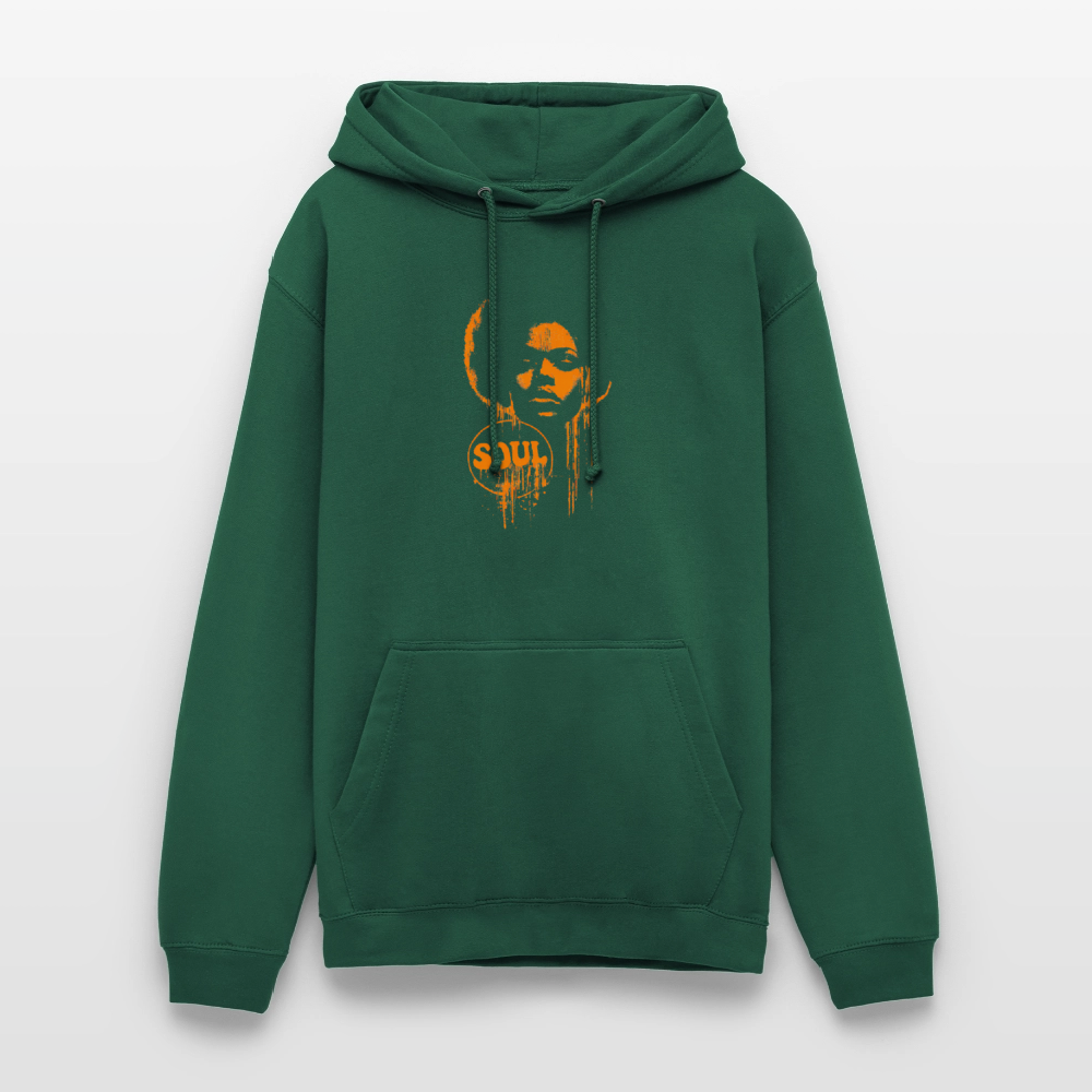 SOUL GLOW, Luvtröja unisex - buteljgrön