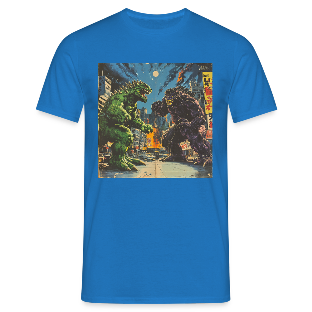 Kampen vid Solnedgången, T-shirt herr - kungsblå