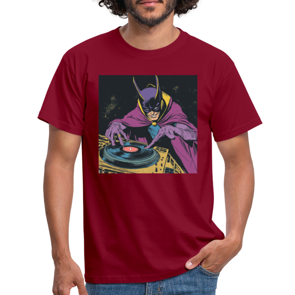 Purple Pulse, T-shirt herr - tegelröd