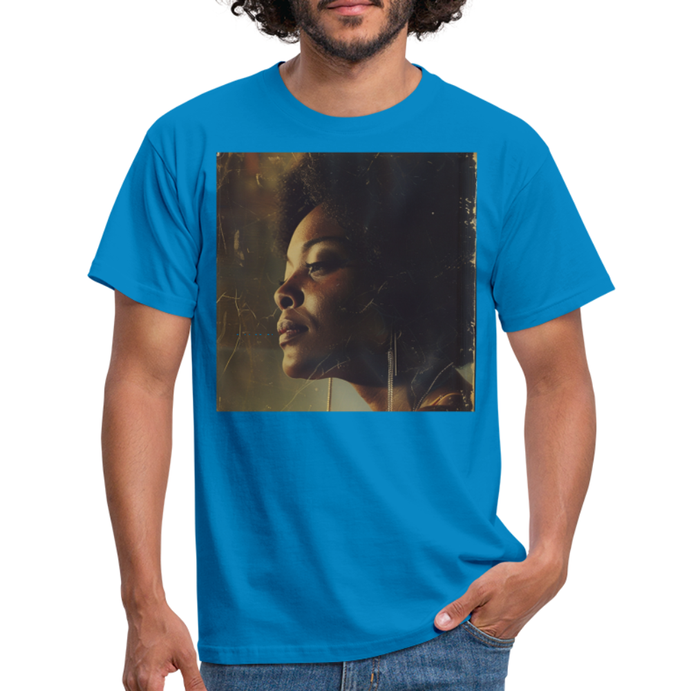 Echoes of Blue, T-shirt herr - kungsblå