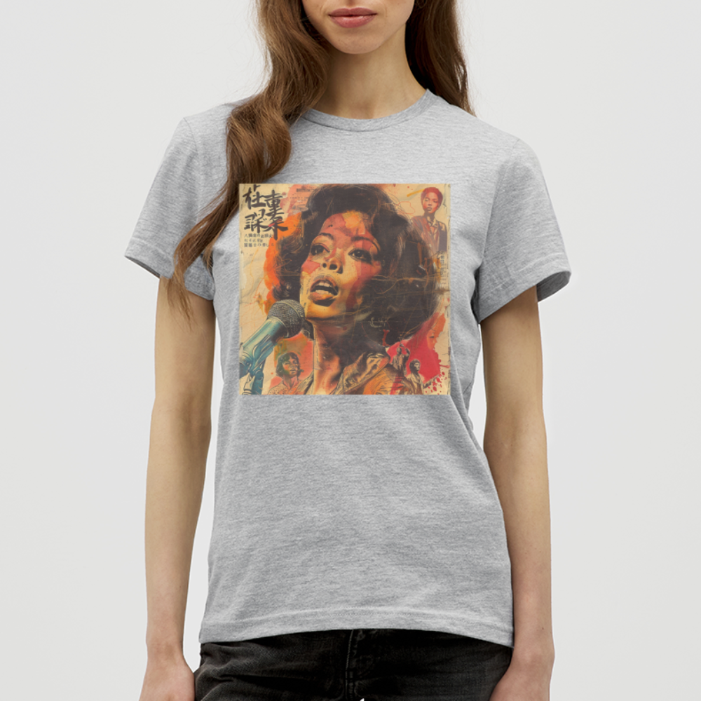 Soundtrack, Soul Undercover, T-shirt dam - gråmelerad