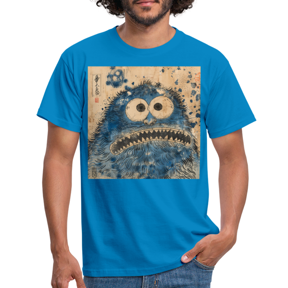 Uramiko ramlar i floden, T-shirt herr - kungsblå