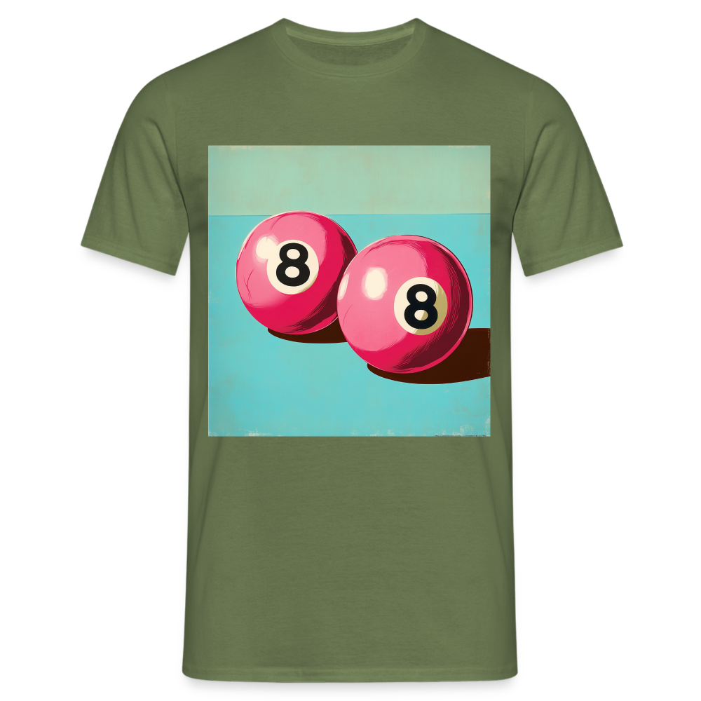 Rosa Rivaler, T-shirt herr - Militärgrön