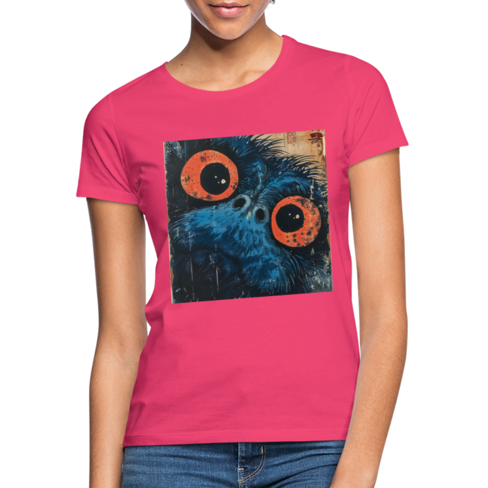 Den blå vännen, T-shirt dam - azalea
