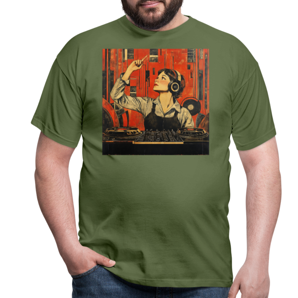 Revolutionens Rytm, T-shirt herr - Militärgrön