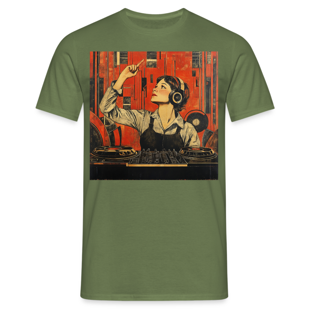 Revolutionens Rytm, T-shirt herr - Militärgrön