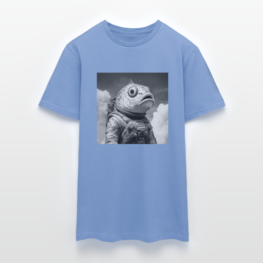 En ensam simtur i universum, T-shirt herr - carolina blue