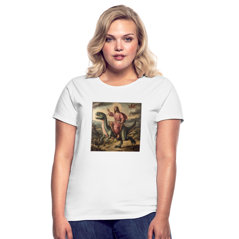 Ritten genom Tiden, T-shirt dam - vit