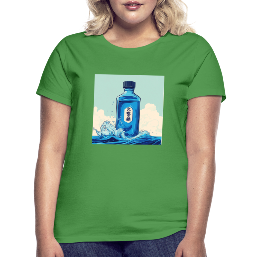 I Blått och Tystnad, T-shirt dam - kellygrön