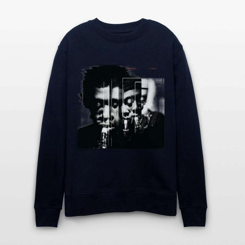 Between Breaths, Ekologisk sweatshirt CHANGER unisex från Stanley/Stella - marinblått