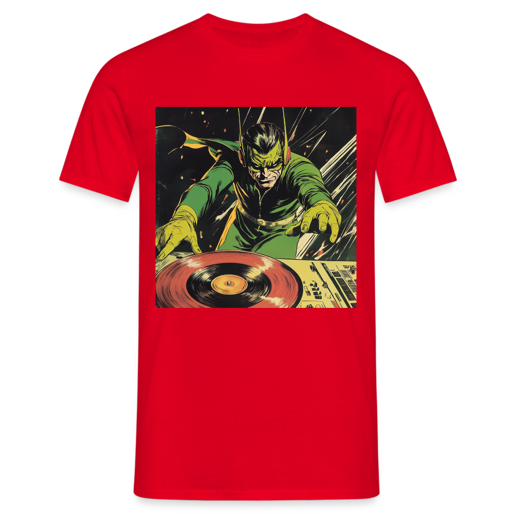 Vibe Venom, T-shirt herr - röd