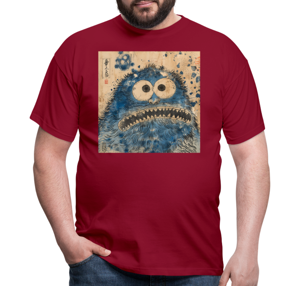 Uramiko ramlar i floden, T-shirt herr - tegelröd
