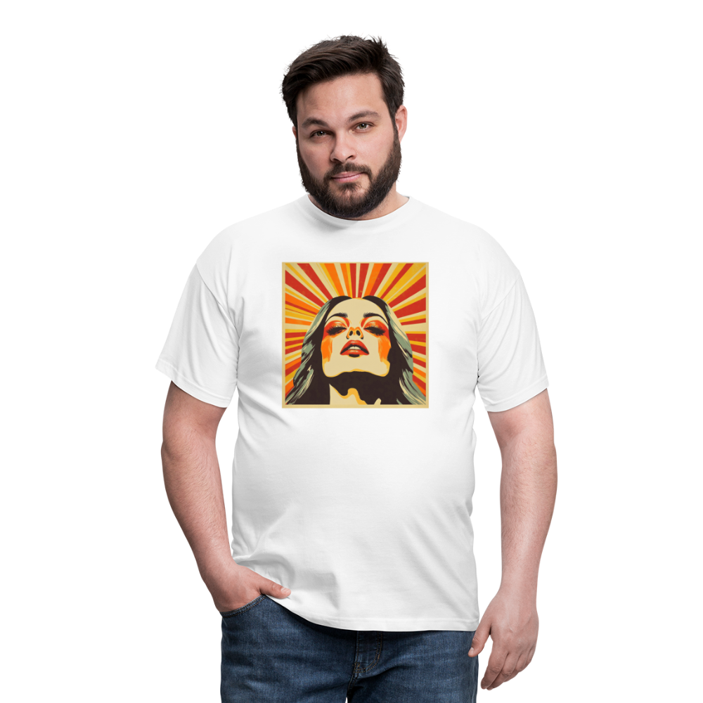 Dagens Första Strålar, T-shirt herr - vit