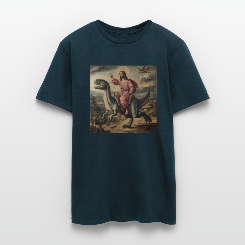 Ritten genom Tiden, T-shirt herr - marinblå