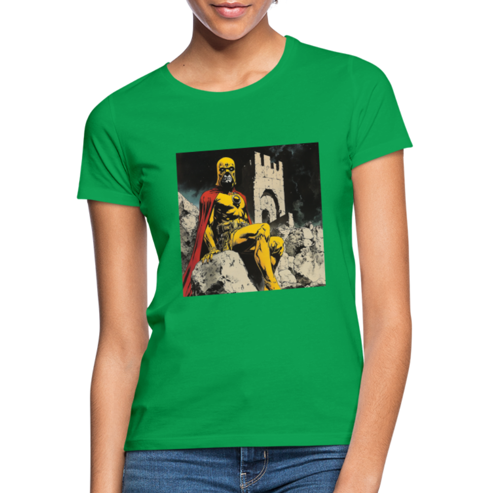 Orkalon, T-shirt dam - kellygrön
