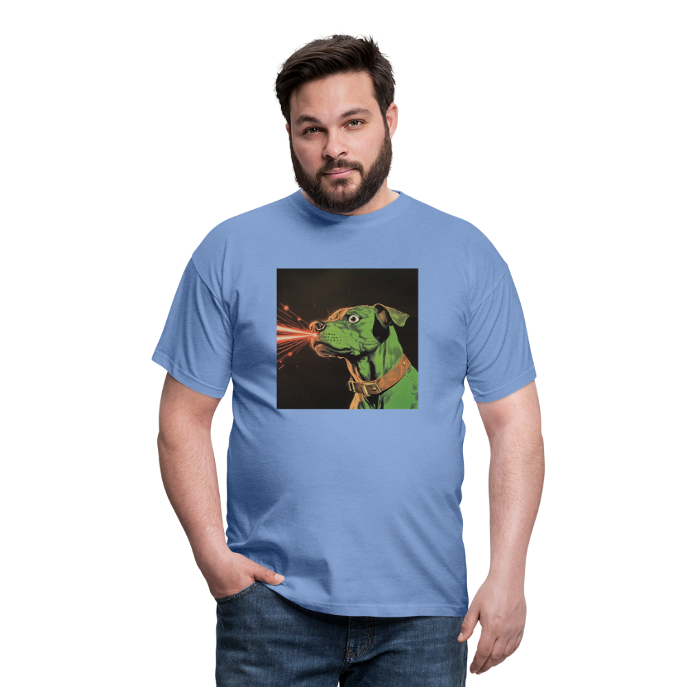 Strålhunden, T-shirt herr - carolina blue