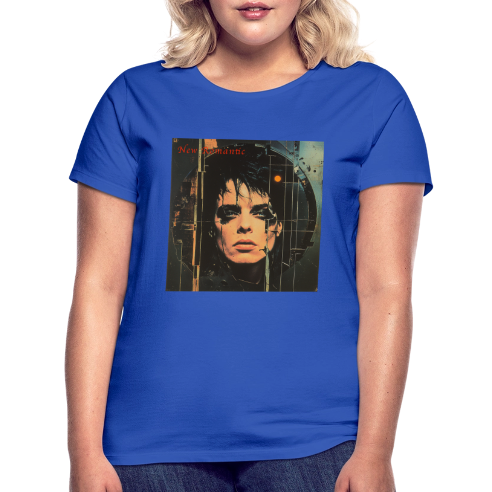 New Romance, T-shirt dam - royalblå
